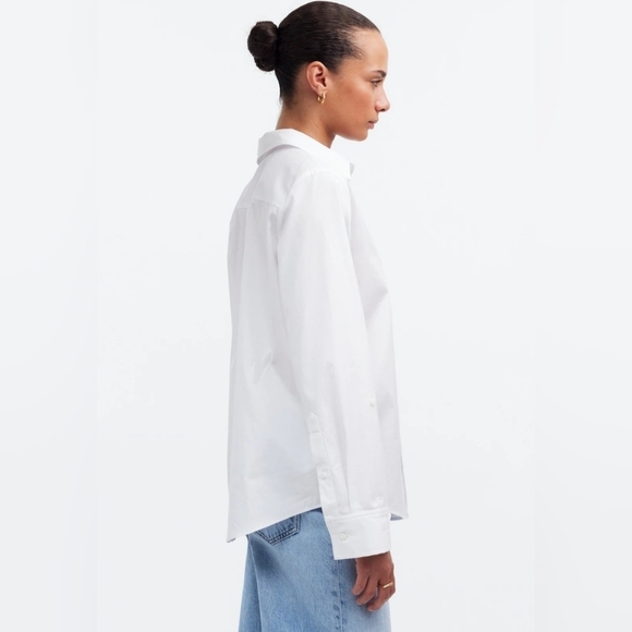 Madewell‎ Relaxed 100% Cotton Button-Up Shirt Size XXS - Picture 2 of 13